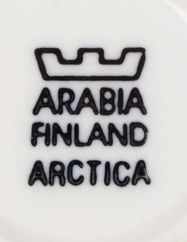 ARABIA Arctica Sini kahvikupit aluslautasilla, 2 kpl - Designsuosikit - 10105565342 - 3
