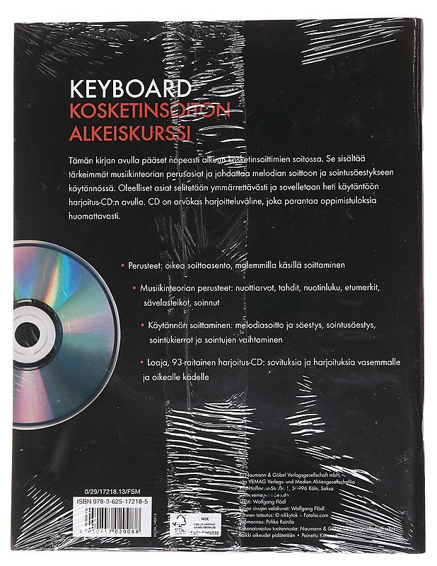 Keyboard : kosketinsoiton alkeiskurssi - Wolfgang Flödl  - Tietokirjat ja oppaat - 10105565344 - 1