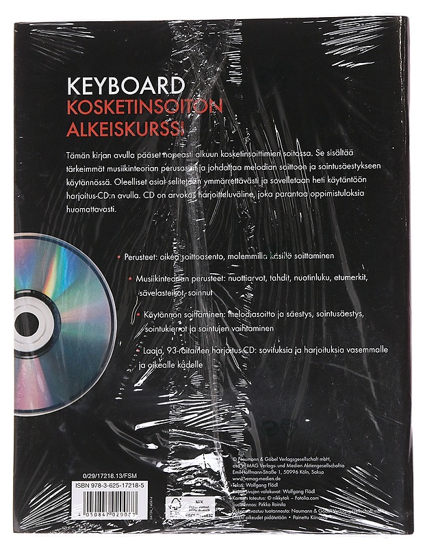 Keyboard : kosketinsoiton alkeiskurssi - Wolfgang Flödl - Harrastekirjat - 10105565347 - 1