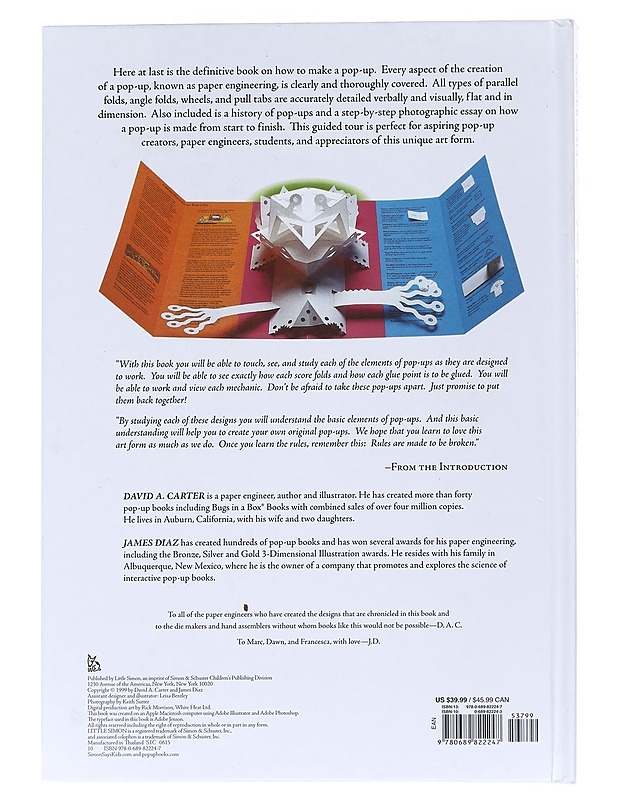 The elements of pop-up - David A. Carter - Harrastekirjat - 10105565362 - 1