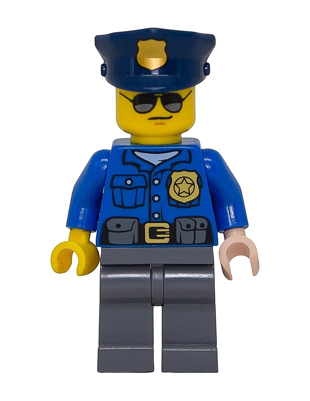 LEGO City poliisi minifiguuri - Lasten figuurit - 10105565372 - 0
