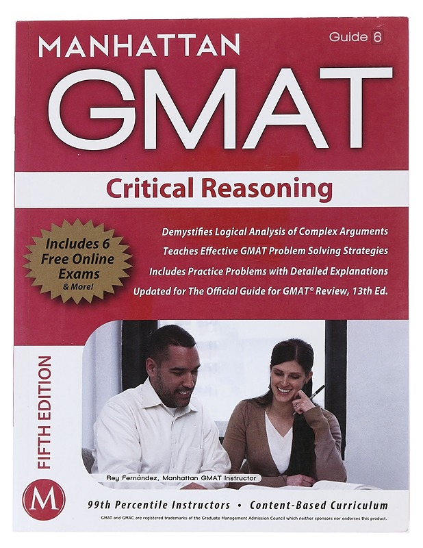 Critical Reasoning GMAT Strategy Guide 6 - Rey Fernández - Tietokirjat ja oppaat - 10105565380 - 0