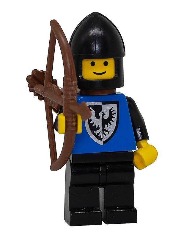 LEGO Mustan-Haukan jousiampuja figuuri - Lasten figuurit - 10105565384 - 0