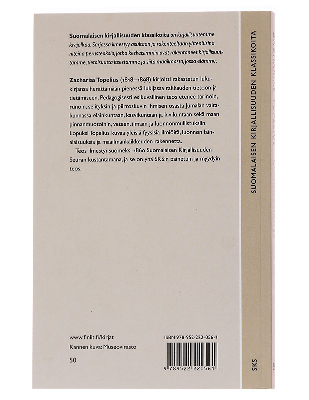 Luonnonkirja - Zacharias Topelius - Tietokirjat ja oppaat - 10105565401 - 1
