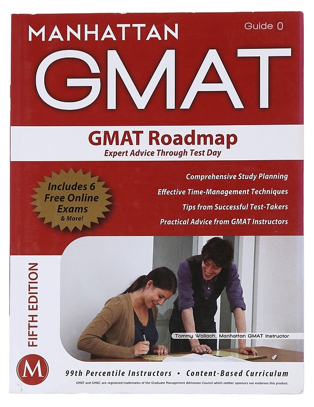 GMAT Roadmap: Expert Advice Through Test Day - Tommy Wallach - Tietokirjat ja oppaat - 10105565404 - 0
