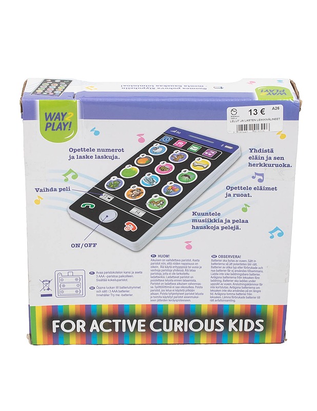 TOYROCK Way2play! - Lasten lelut - 10105565412 - 1