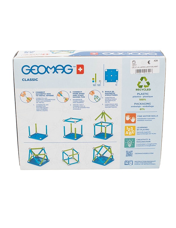GEOMAG Classic magneettirakennussarja - Lasten lelut - 10105565416 - 1