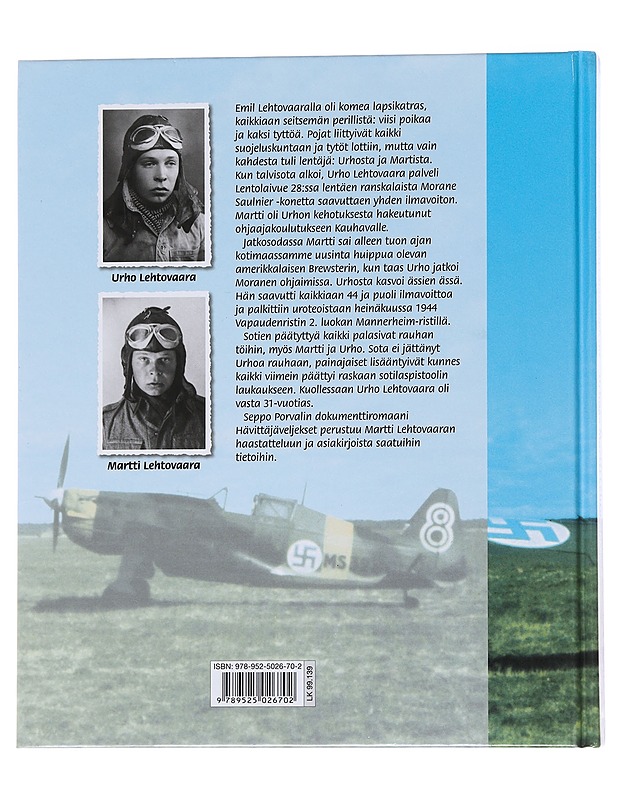 Hävittäjäveljekset / dokumenttiromaani - Seppo Porvali - Elämäkerrat ja muistelmat - 10105565415 - 1