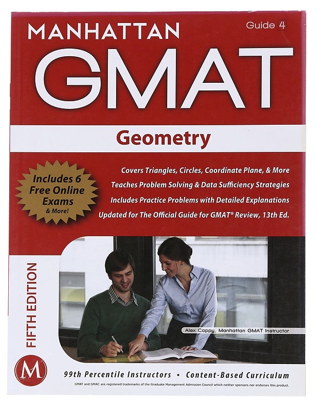 Geometry GMAT Strategy Guide 4 - Alex Cappy - Tietokirjat ja oppaat - 10105565419 - 0