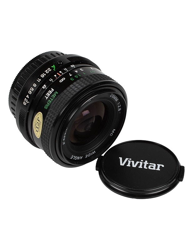 VIVITAR MC Wide Angle 28 mm F2.8 -objektiivi  - Muu elektroniikka - 10105565470 - 0