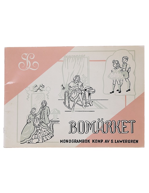 Monogrambok - Sara Lawergren - Taide- ja kulttuurikirjat - 10105565482 - 0