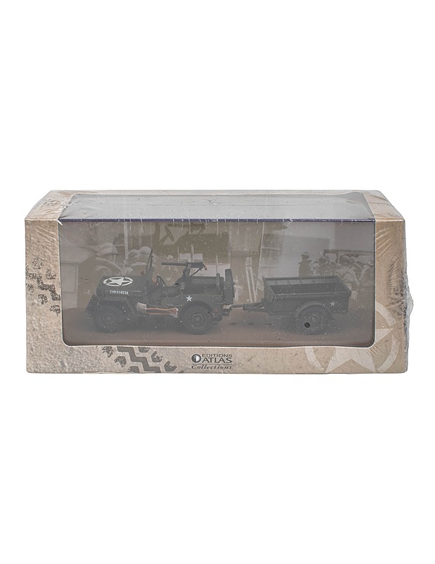 EDITIONS ATLAS Willys MB Jeep pienoismalli - Lasten lelut - 10105565577 - 1