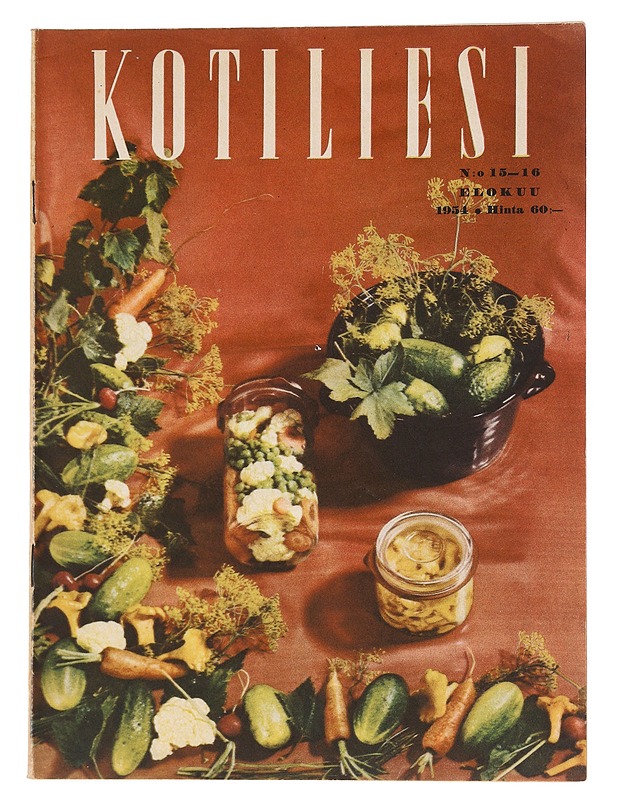 Kotiliesi n:o 15-16/1954 - Lehdet - 10105565614 - 0