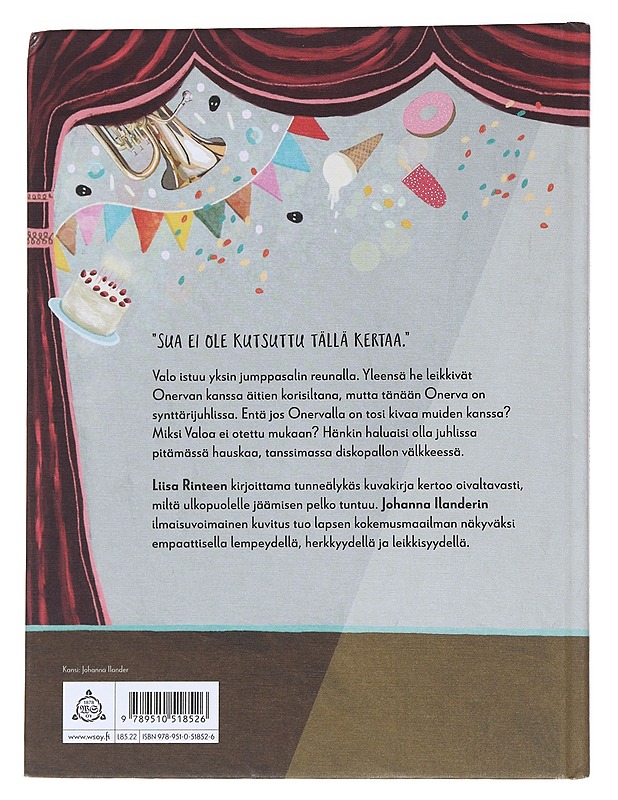 Valo ja synkkä pilvi - Rinne, Liisa - Lastenkirjat - 10105565633 - 1