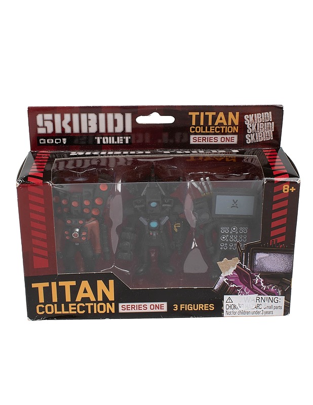 BONKERS TOY CO. Skibidi Toilet Titan Collection Series One leluhahmosetti - Lasten lelut - 10105565638 - 0
