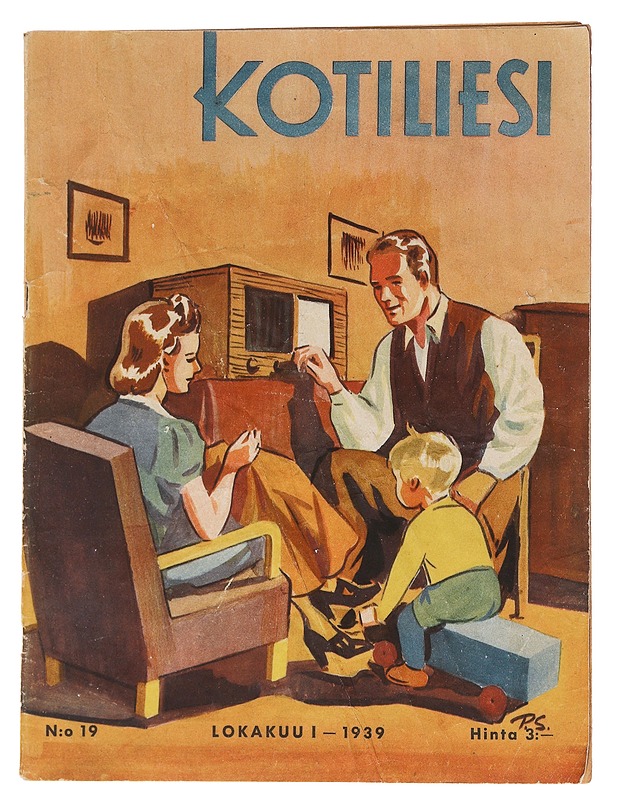 Kotiliesi n:o 19/1939 - Lehdet - 10105565654 - 0