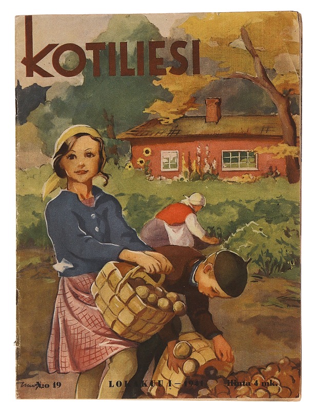 Kotiliesi n:o 19/1941 - Lehdet - 10105565663 - 0