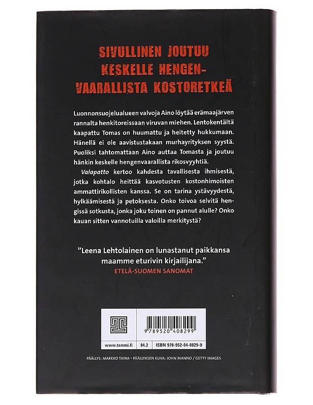 Valapatto - Leena Lehtolainen - Jännitys ja dekkarit - 10105565661 - 1