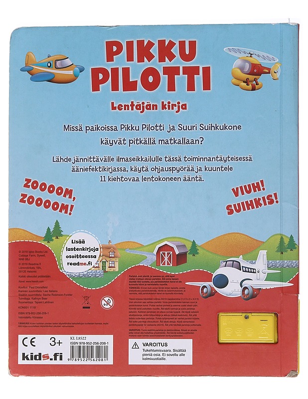 Pikku pilotti : lentäjän kirja - Dronsfield, Paul - Lastenkirjat - 10105565673 - 1