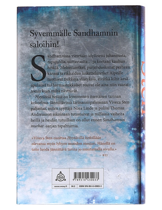 Hyytäviä hetkiä : kymmenen saaristolaiskertomusta - Sten, Viveca - Jännitys ja dekkarit - 10105565693 - 1