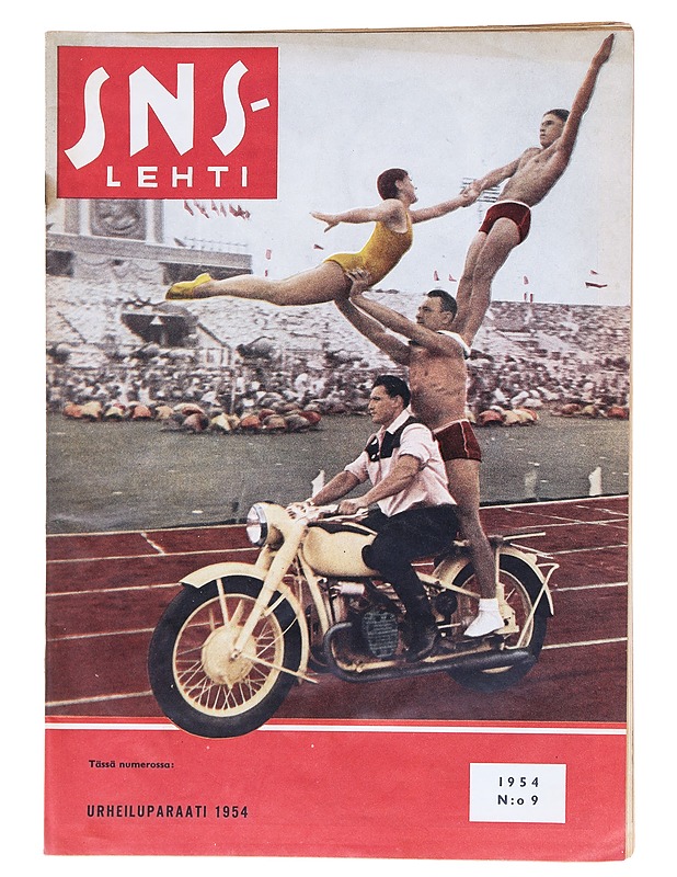 SNS-lehti n:o 9/1954 - Lehdet - 10105565727 - 0