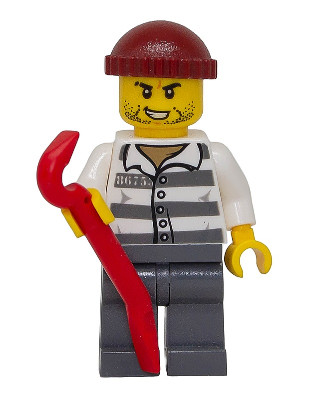 LEGO City vankikarkuri minifiguuri - Lasten figuurit - 10105565771 - 0
