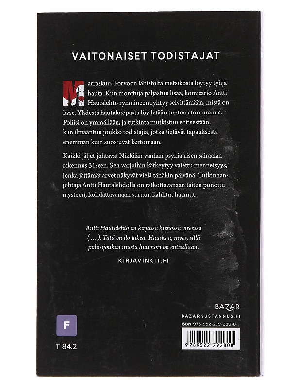 Rakennus 31 - Christian Rönnbacka - Jännitys ja dekkarit - 10105565815 - 1