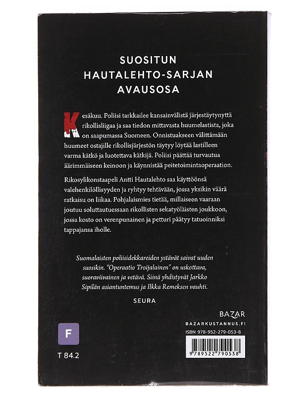 Operaatio Troijalainen - Christian Rönnbacka - Jännitys ja dekkarit - 10105565816 - 1