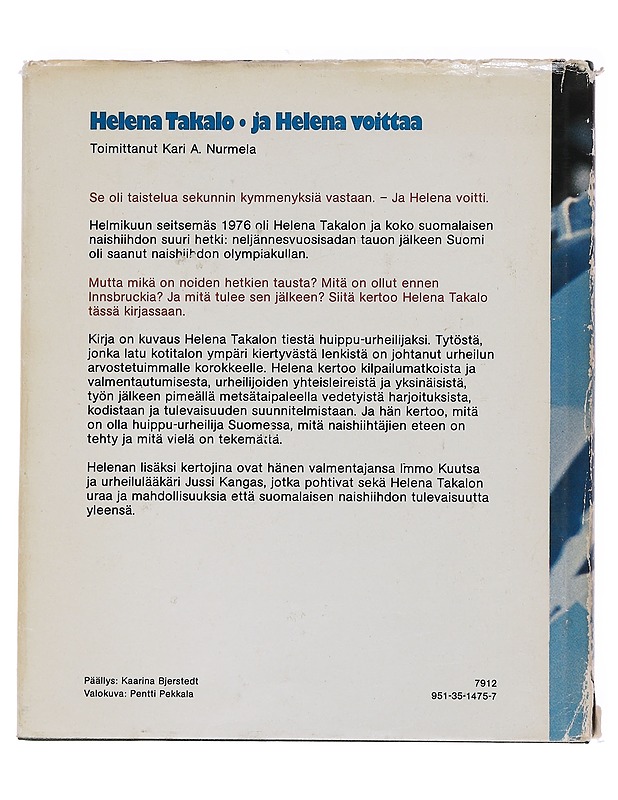 Ja Helena voittaa - Takalo, Helena - Elämäkerrat ja muistelmat - 10105565838 - 1