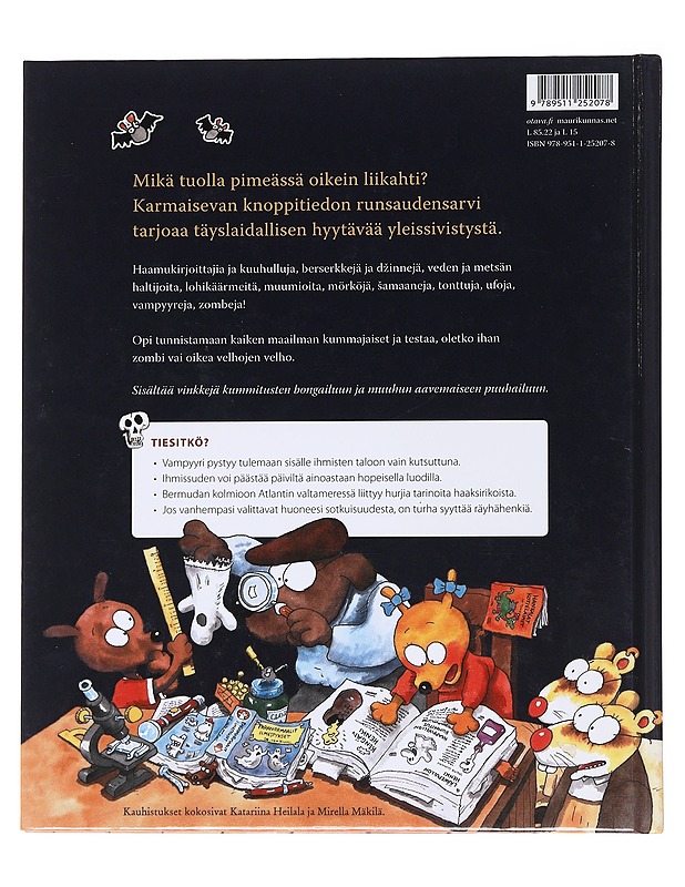 Kummallisuuksien käsikirja - Kunnas, Mauri - Lastenkirjat - 10105565852 - 1