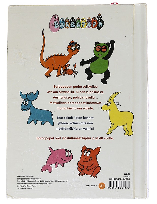 Barbapapa matkustaa - Tison, Annette - Lastenkirjat - 10105565857 - 1