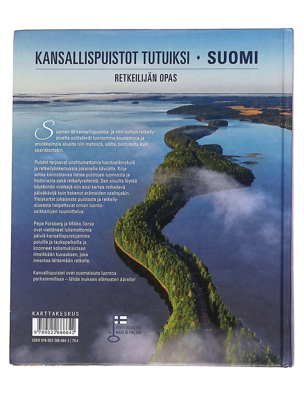 Suomi / retkeilijän opas - Pepe Forsberg - Tietokirjat ja oppaat - 10105565864 - 1