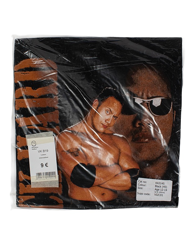 WWF Dwayne "The Rock" Johnson t-paita, 12-14 - Lasten vaatteet - 10105565886 - 0