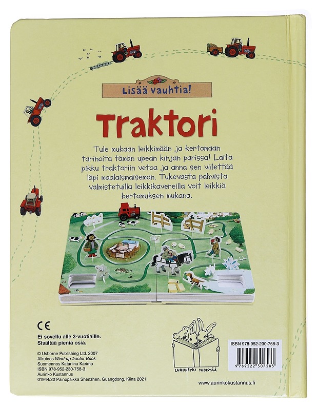 Traktori : lisää vauhtia! - Amery, Heather - Lastenkirjat - 10105565887 - 1