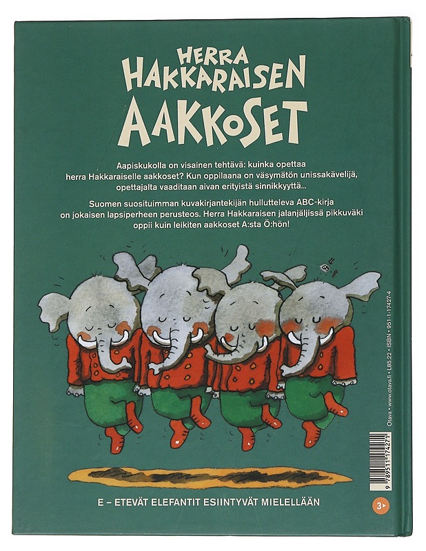 Herra Hakkaraisen aakkoset - Kunnas, Mauri - Lastenkirjat - 10105565910 - 1