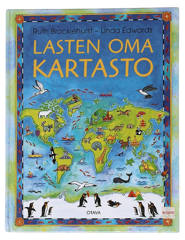 Lasten oma kartasto - Brocklehurst, Ruth - Lastenkirjat - 10105565913 - 0