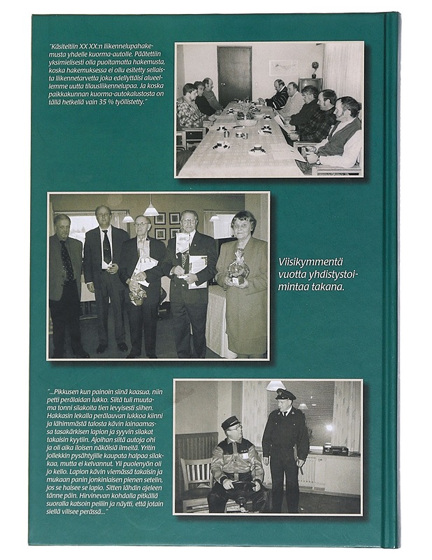 Pokelan montulta Pariisiin : Oulaisten seudun kuorma-autoilijat ry 1956-2006, 50 vuotta - Merja Kukkura - Historiakirjat - 10105566002 - 1