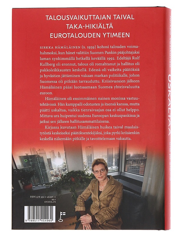 Pakko Uskaltaa : Sirkka Hämäläisen Ura Ja Elämä - Jukka Ahonen - Elämäkerrat ja muistelmat - 10105566057 - 1