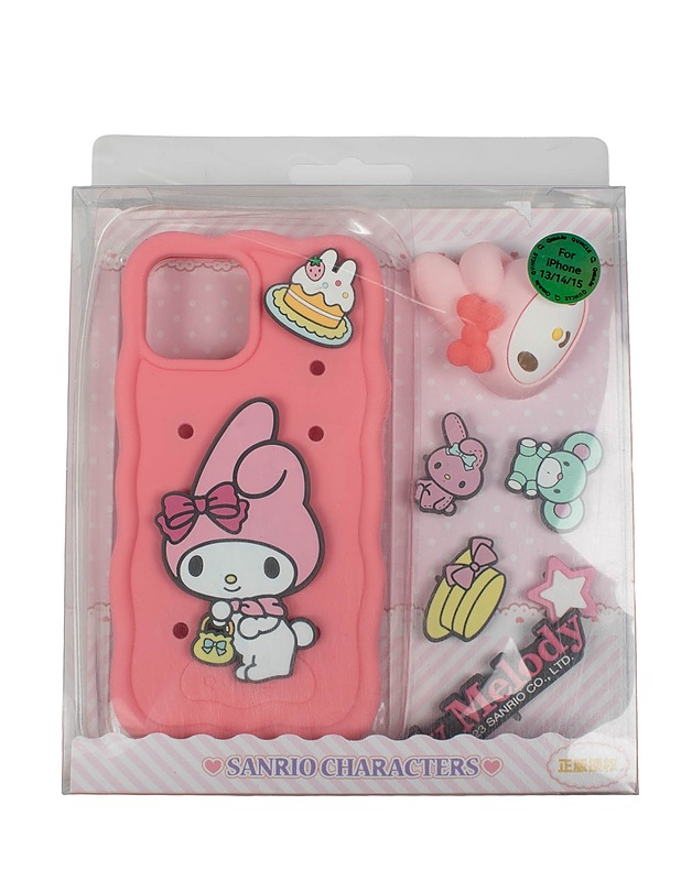 SANRIO My Melody DIY puhelimen suojakuori, iPhone 13/14/15 - Laukut, lompakot ja reput - 10105566090 - 0