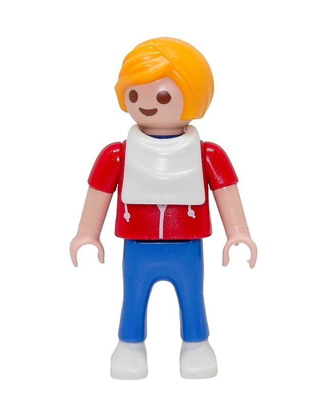 PLAYMOBIL Pikkupoika syöttölapulla figuuri - Lasten figuurit - 10105566077 - 0
