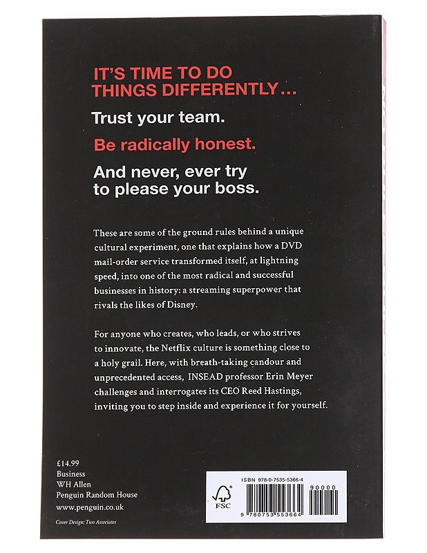 No Rules Rules - Reed Hastings - Tietokirjat ja oppaat - 10105566100 - 1