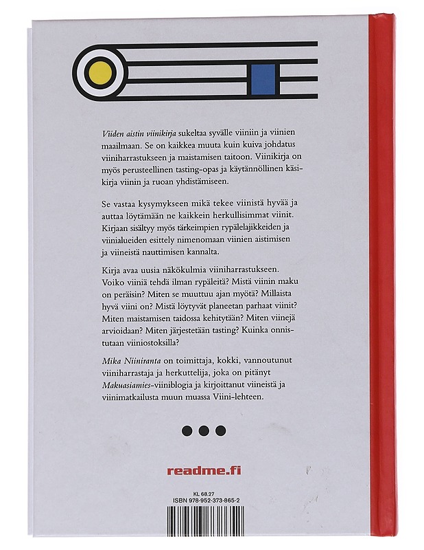 Viiden aistin viinikirja - Mika Niiniranta - Historiakirjat - 10105566143 - 1