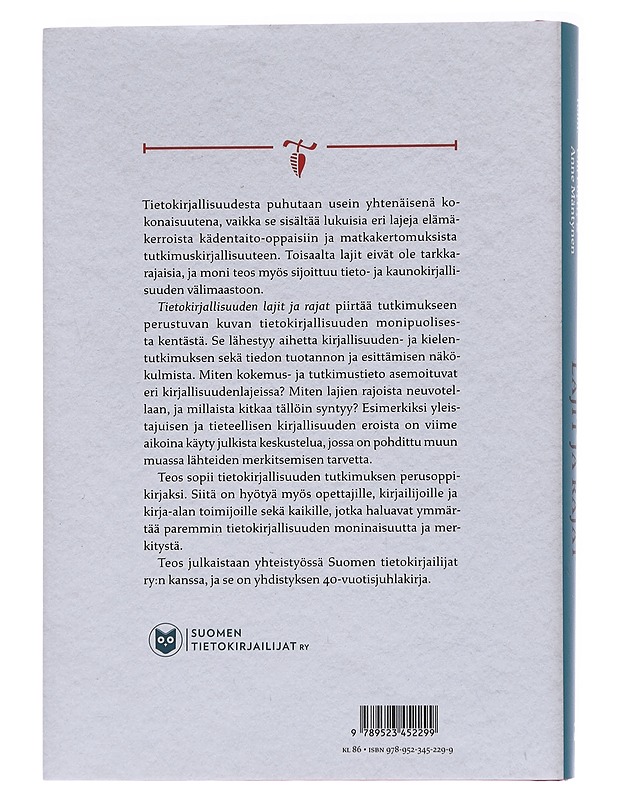 Tietokirjallisuuden lajit ja rajat - Henritius, Ida - Lastenkirjat - 10105566149 - 1