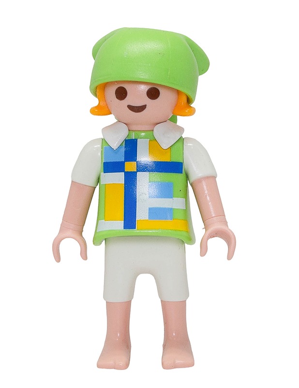 PLAYMOBIL Vihreähuivinen pikkutyttö figuuri - Lasten figuurit - 10105566186 - 0