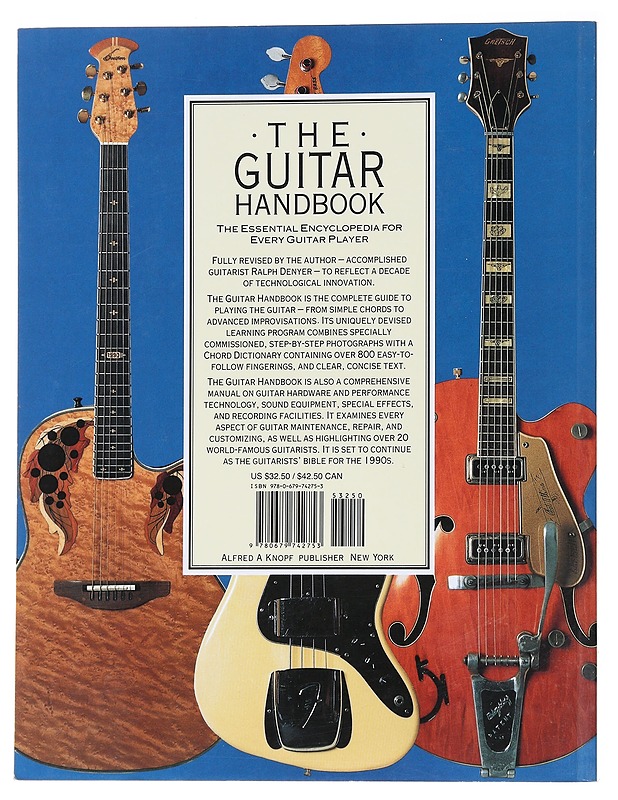 The guitar handbook - Denyer, Ralph - Tietokirjat ja oppaat - 10105566204 - 1