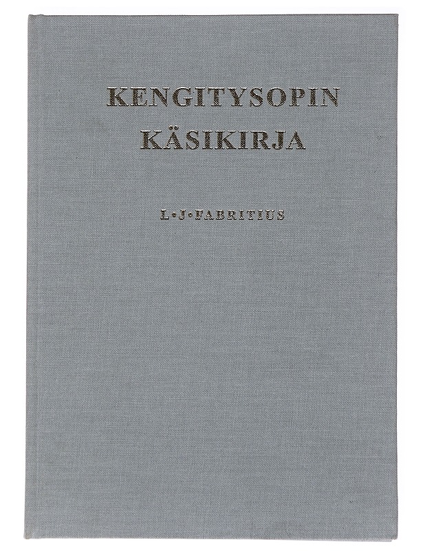 Kengitysopin käsikirja - L. J. Fabritius - Tietokirjat ja oppaat - 10105566229 - 0