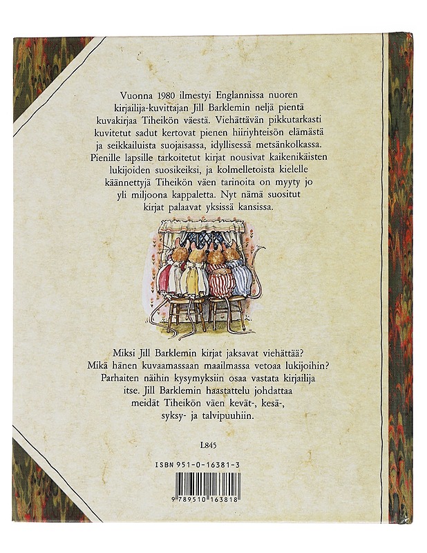 Tiheikön väen vuodenajat - Barklem, Jill - Lastenkirjat - 10105566373 - 1