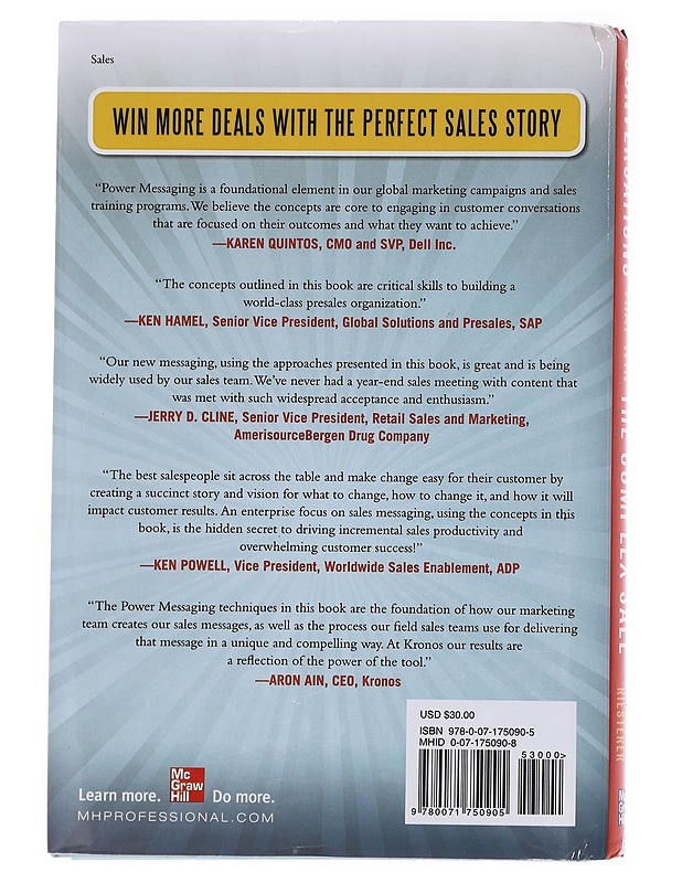 Conversations That Win The Complex Sale - Erik Peterson et Tim Riesterer - Tietokirjat ja oppaat - 10105566381 - 1