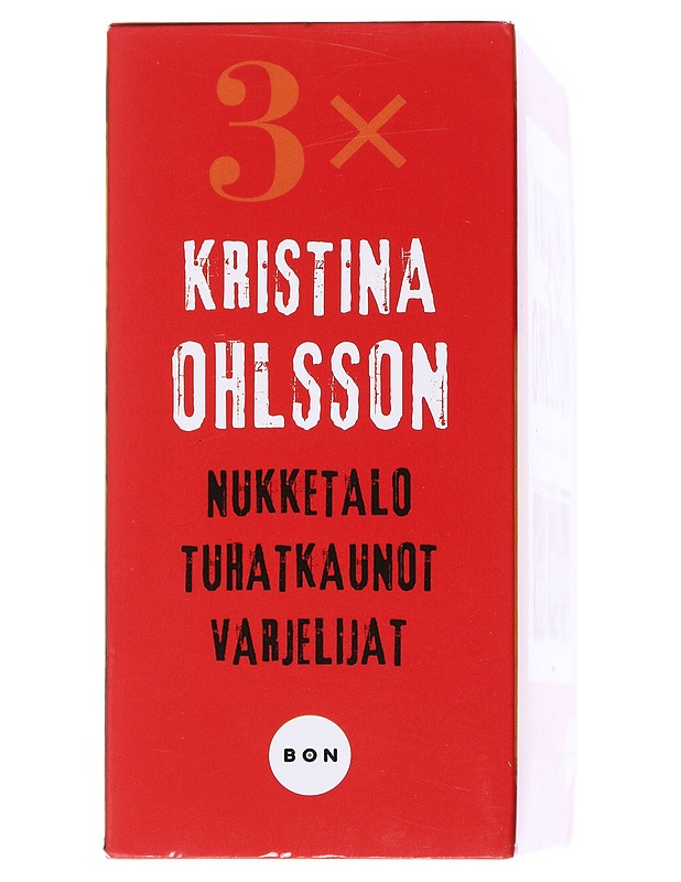 Kristina Ohlsson -boksi 1 : Nukketalo : Tuhatkaunot : Varjelijat - Ohlsson, Kristina - Romaanit ja novellit - 10105566390 - 3