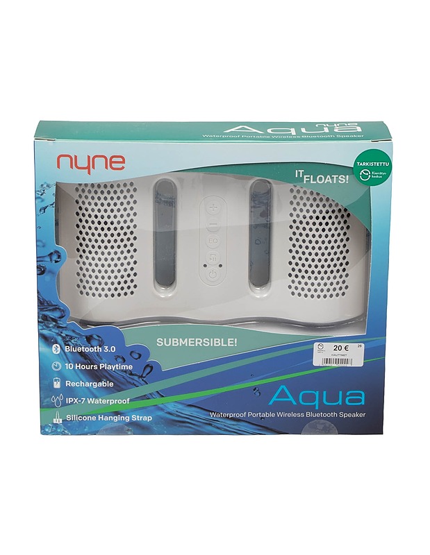 NYNE vedenkestävä bluetooth-kaiutin  - Audio - 10105566429 - 0